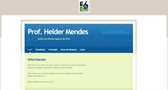 Desktop Screenshot of heldermendes.pro.br