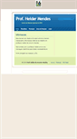 Mobile Screenshot of heldermendes.pro.br